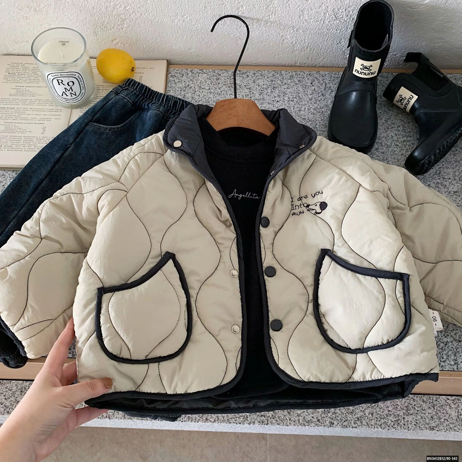 ÁO PHAO THỜI TRANG HÀN QUỐC