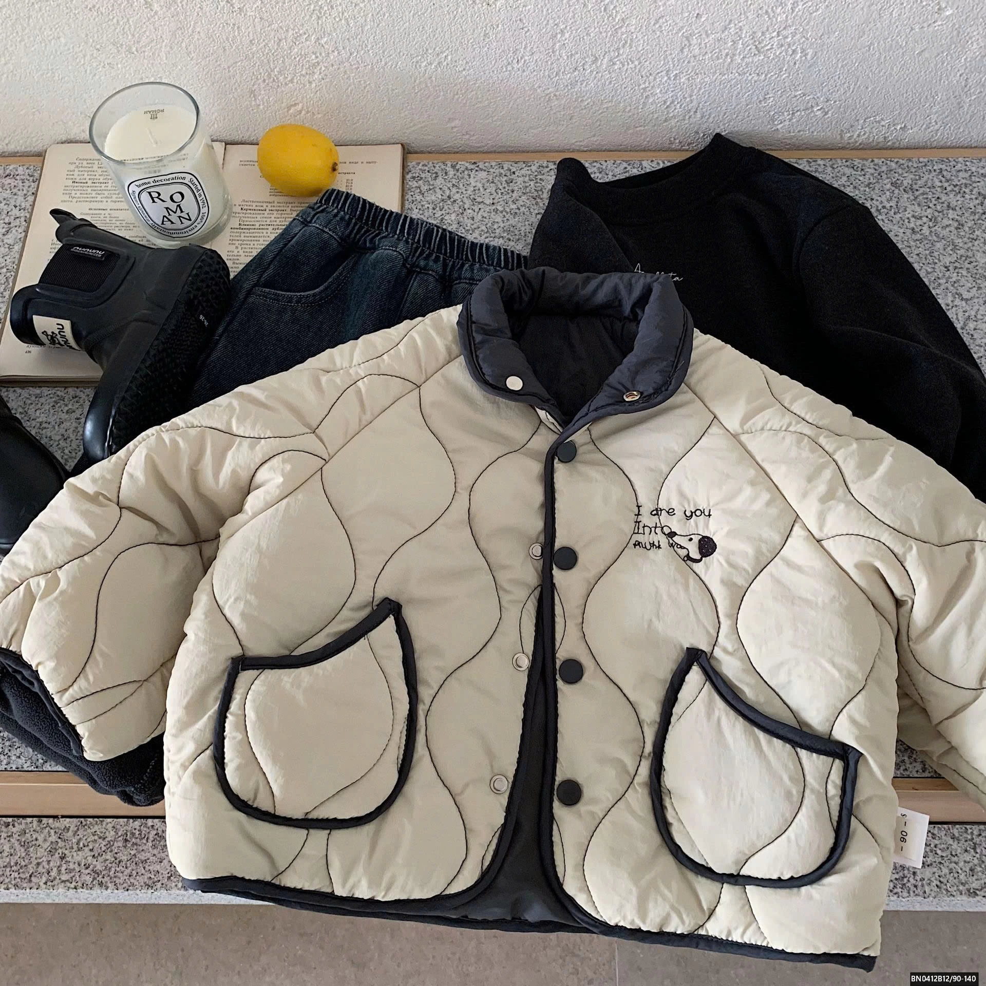 ÁO PHAO THỜI TRANG HÀN QUỐC