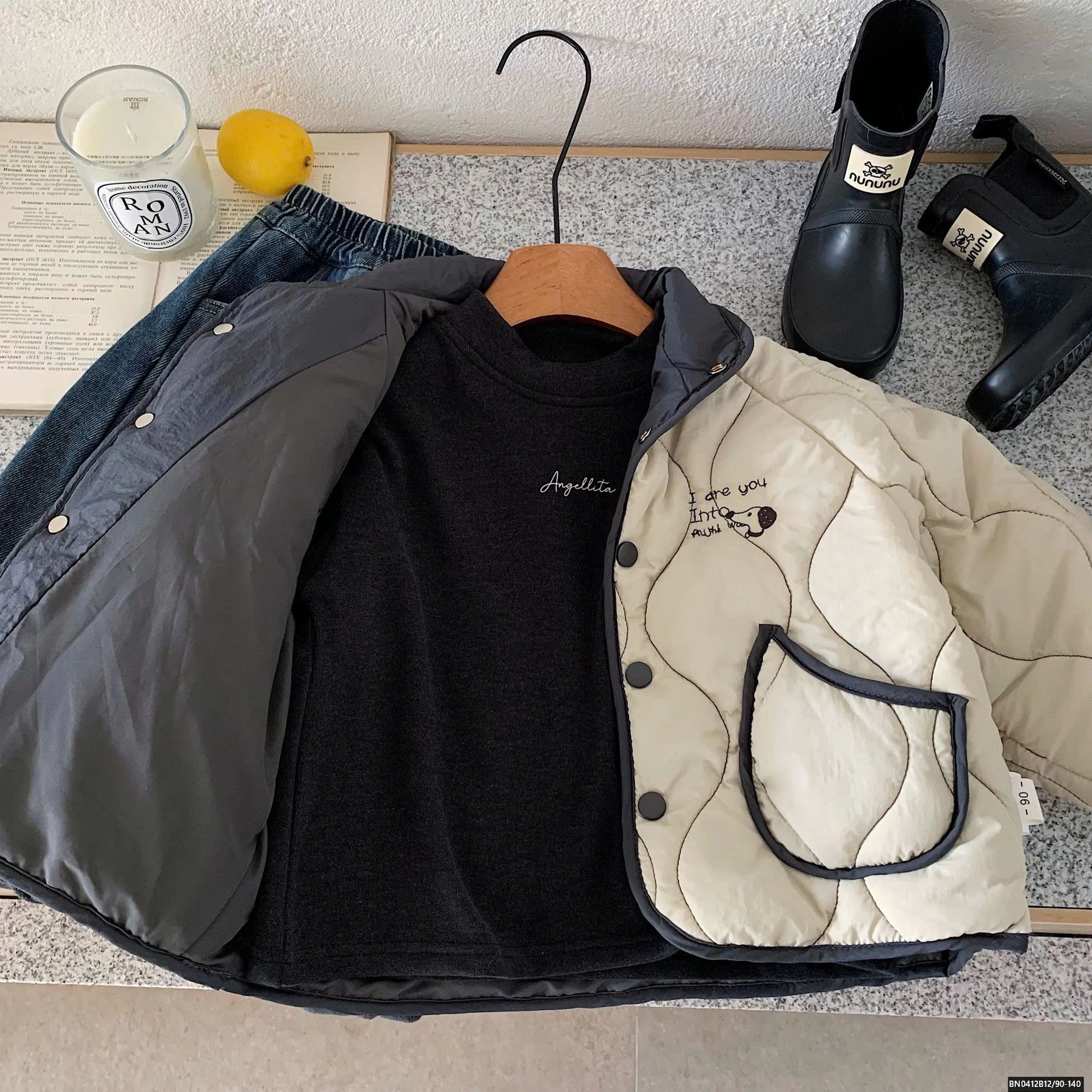 ÁO PHAO THỜI TRANG HÀN QUỐC