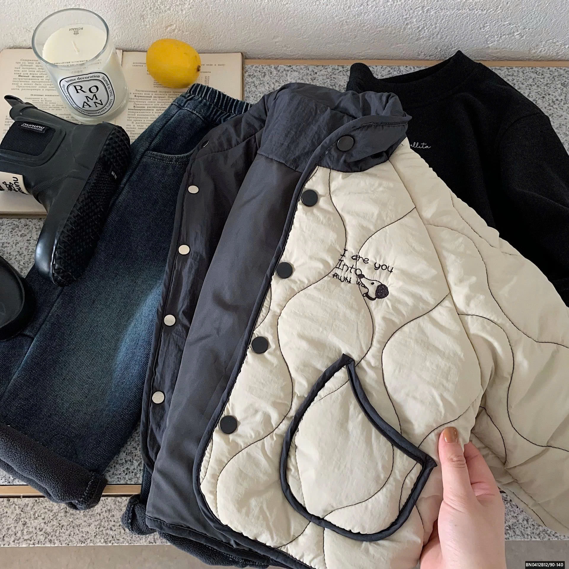 ÁO PHAO THỜI TRANG HÀN QUỐC