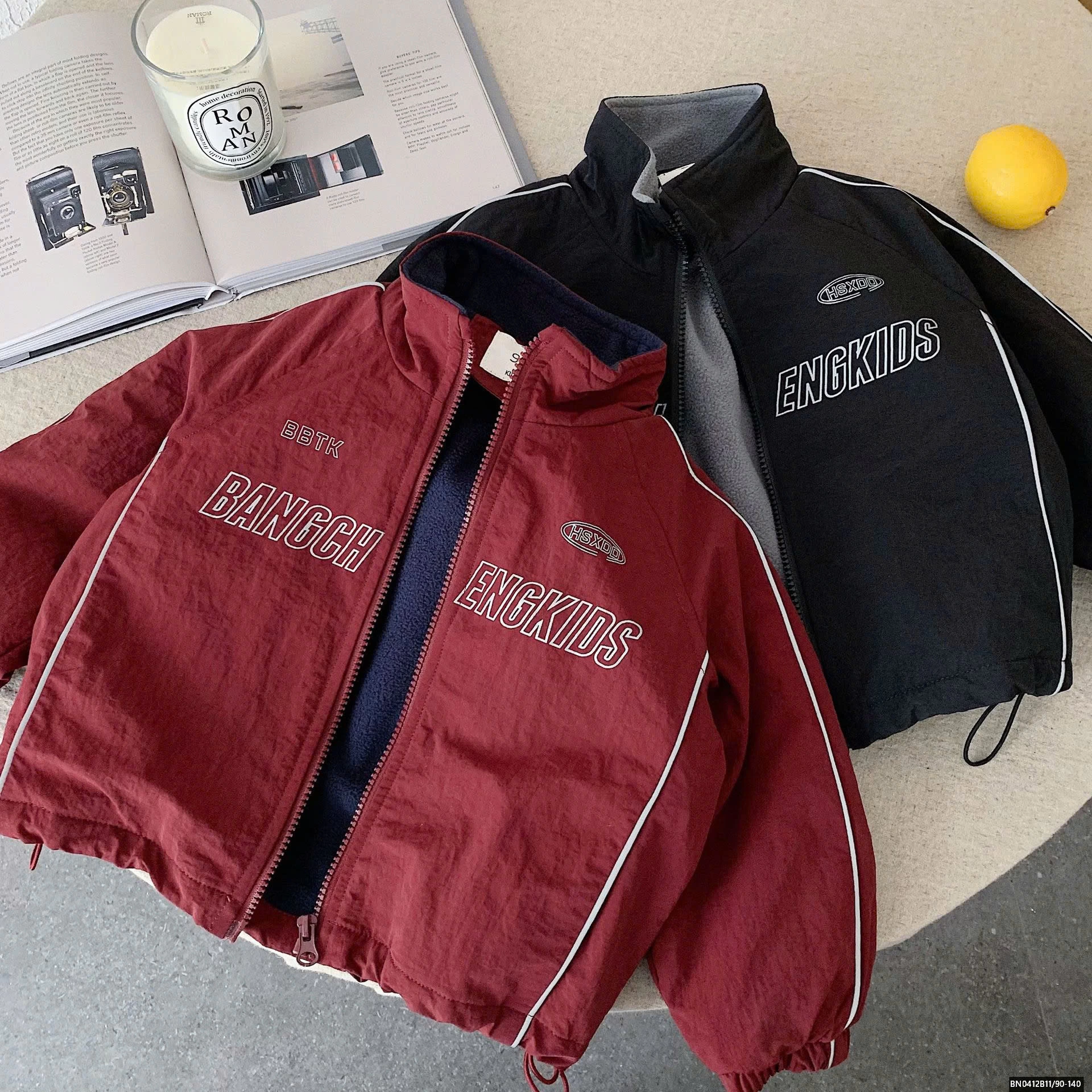 ÁO KHOÁC GIÓ LÓT LÔNG CỪU