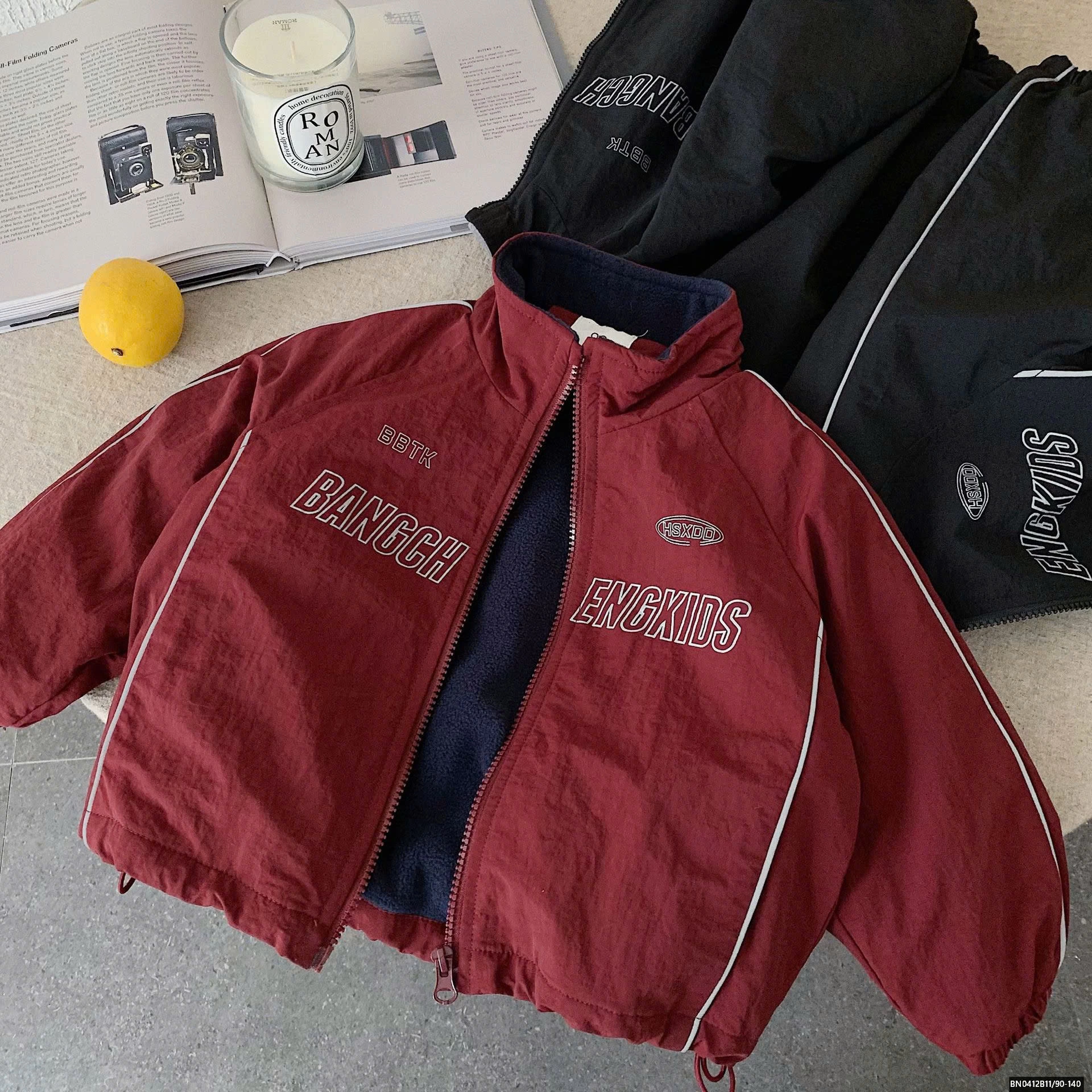 ÁO KHOÁC GIÓ LÓT LÔNG CỪU