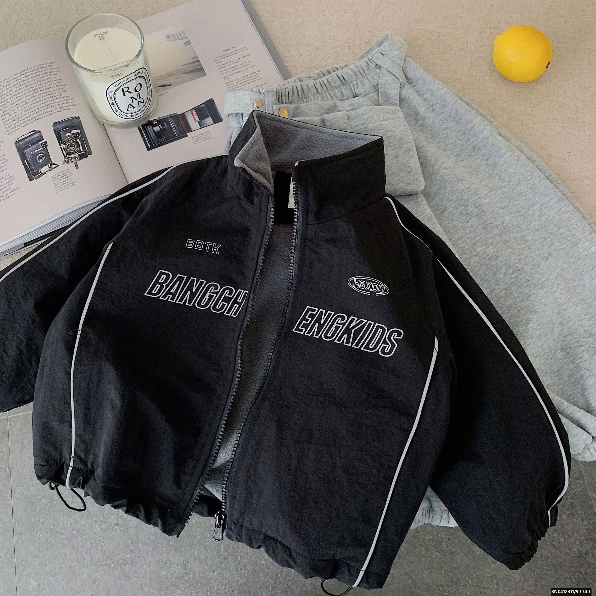 ÁO KHOÁC GIÓ LÓT LÔNG CỪU