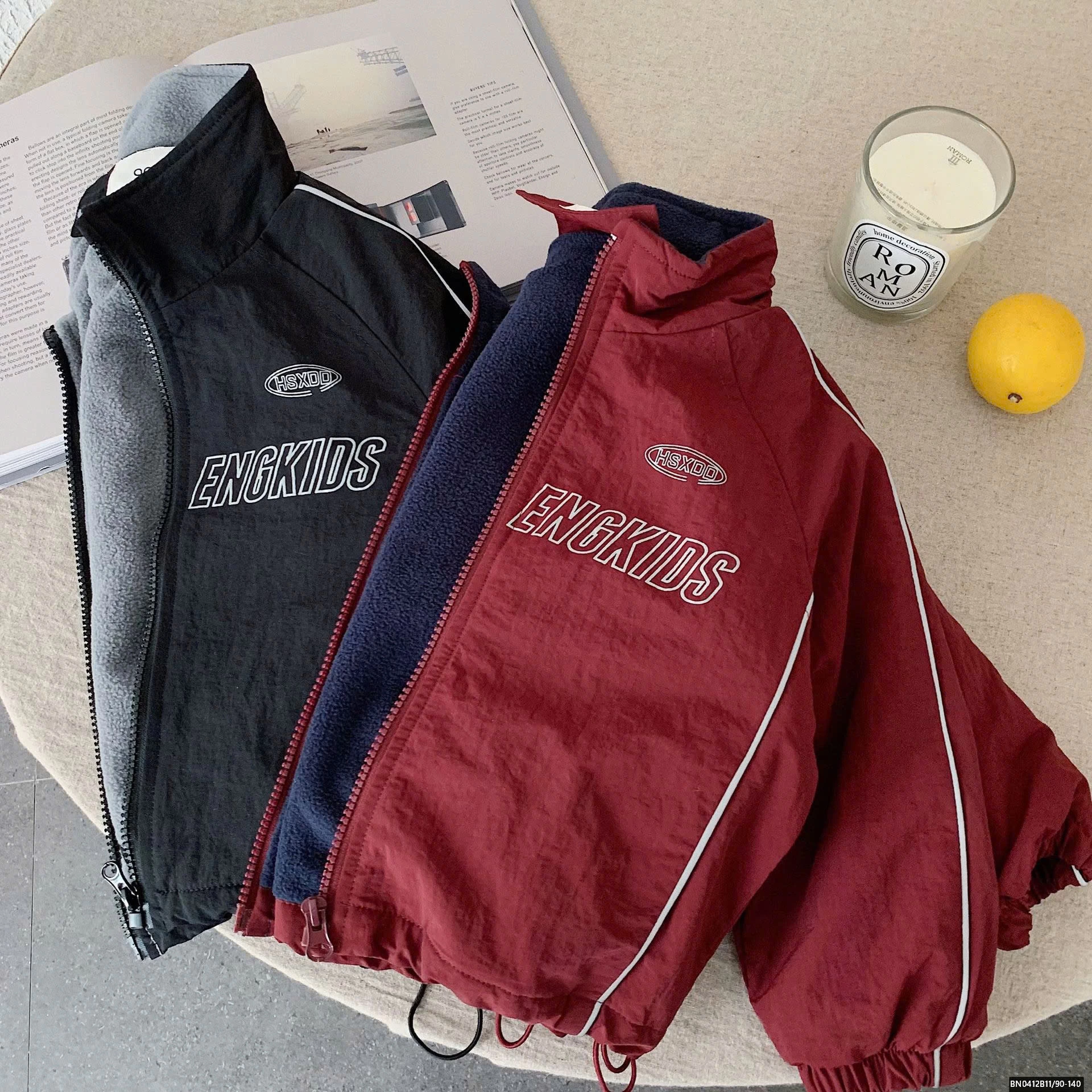 ÁO KHOÁC GIÓ LÓT LÔNG CỪU