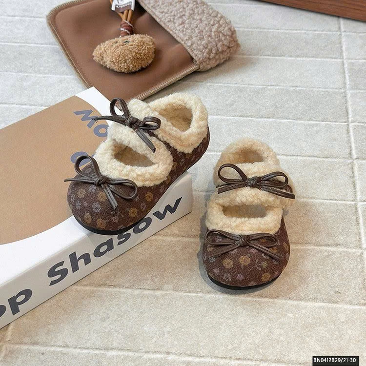 GIÀY LÔNG HOA NHÍ