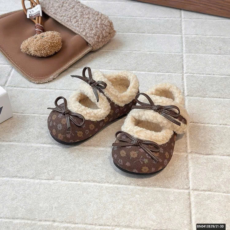 GIÀY LÔNG HOA NHÍ