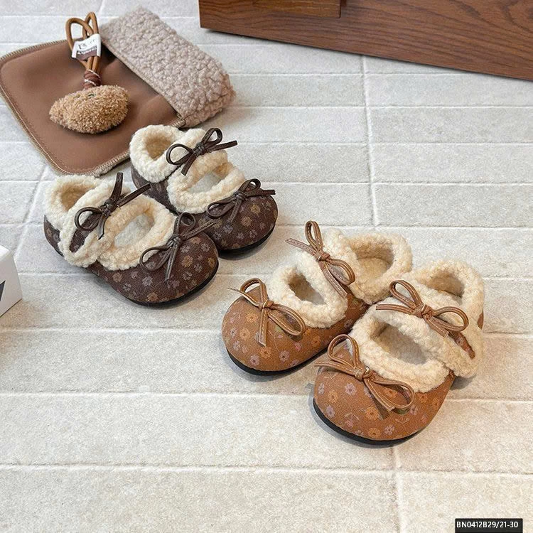 GIÀY LÔNG HOA NHÍ