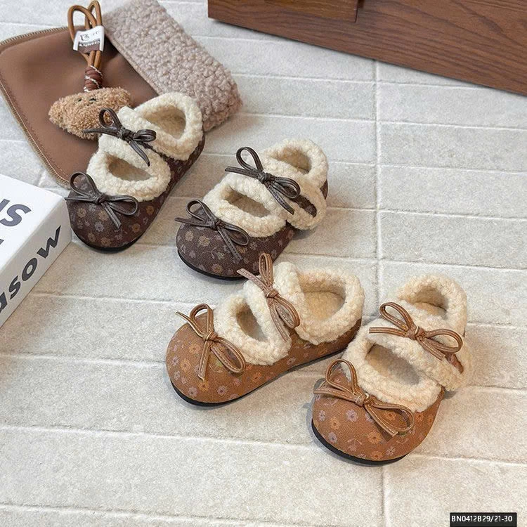 GIÀY LÔNG HOA NHÍ