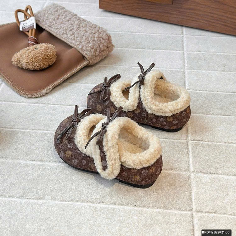 GIÀY LÔNG HOA NHÍ