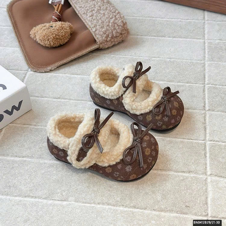 GIÀY LÔNG HOA NHÍ