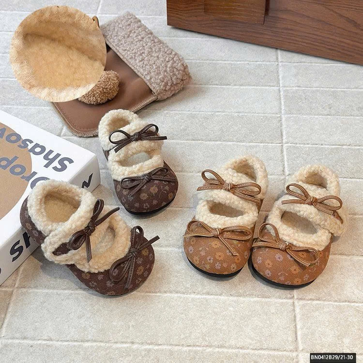 GIÀY LÔNG HOA NHÍ