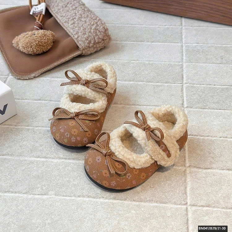 GIÀY LÔNG HOA NHÍ