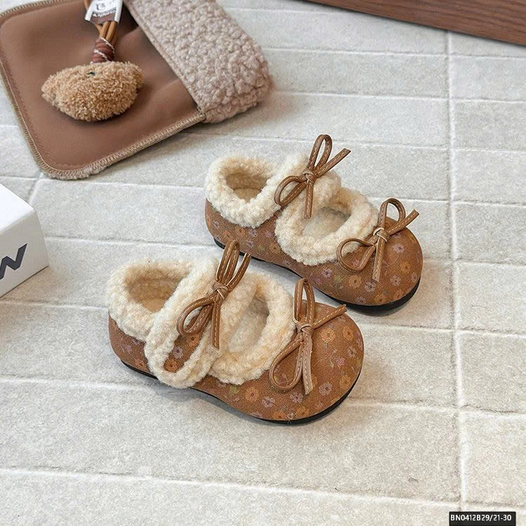 GIÀY LÔNG HOA NHÍ