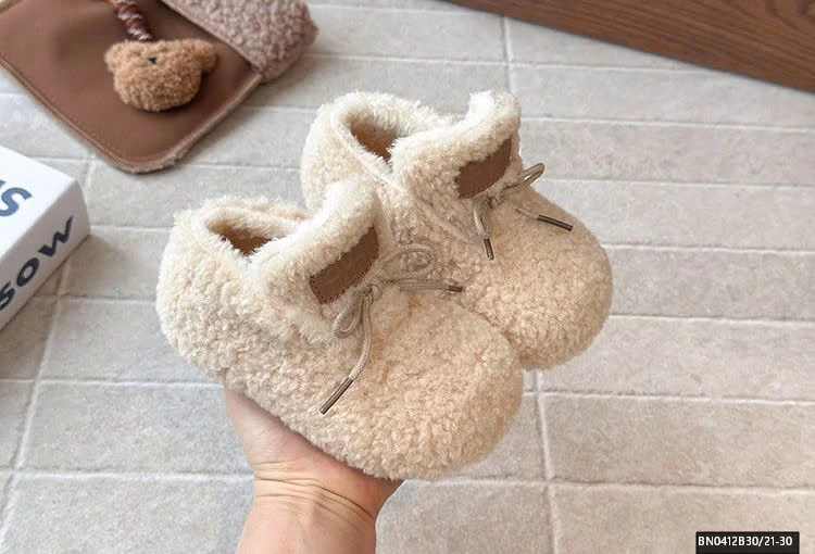 GIÀY LÔNG CỪU TRƠN MÀU