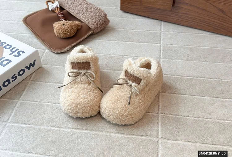 GIÀY LÔNG CỪU TRƠN MÀU