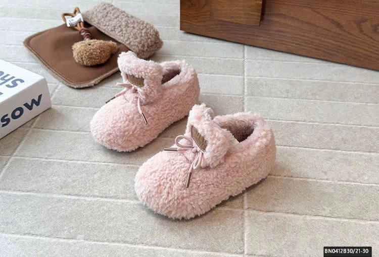 GIÀY LÔNG CỪU TRƠN MÀU