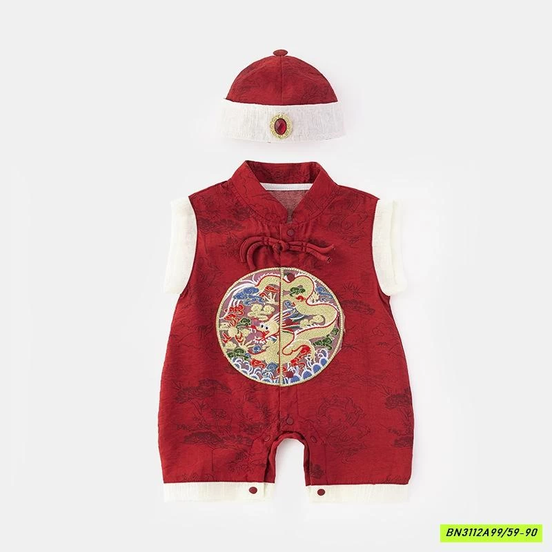 BODY ĐŨI ĐỎ THÊU RỒNG