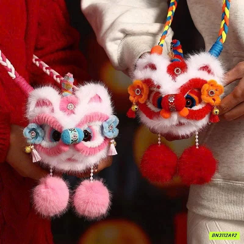 TÚI ĐEO CHÉO ĐẦU LÂN DỰNG LÌ XÌ