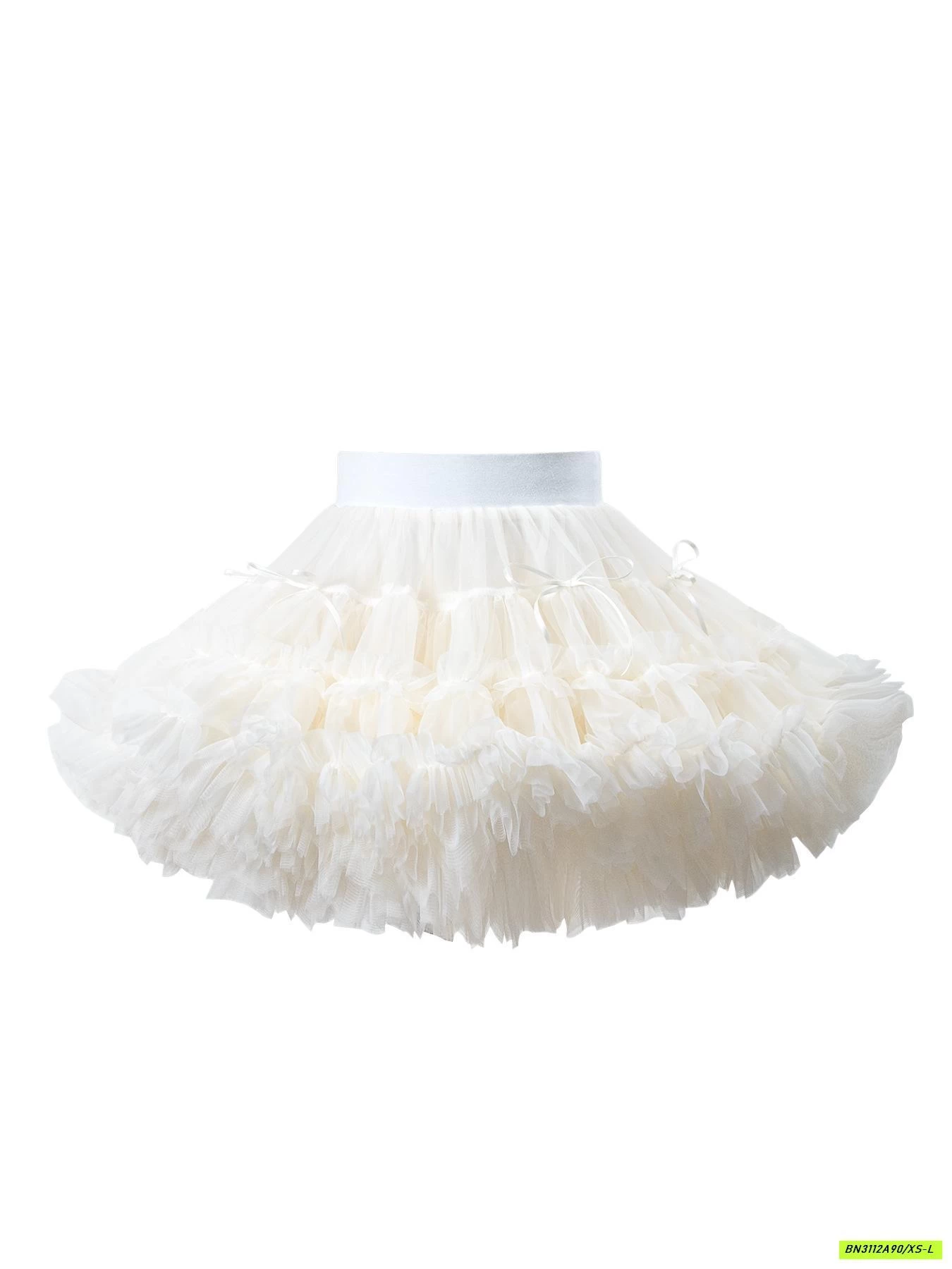 CHÂN VÁY TUTU BỒNG GẮN NƠ