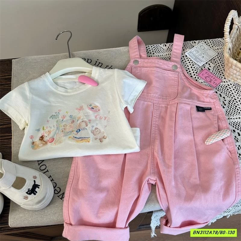 SÉT YẾM HỒNG MIX ÁO THUN