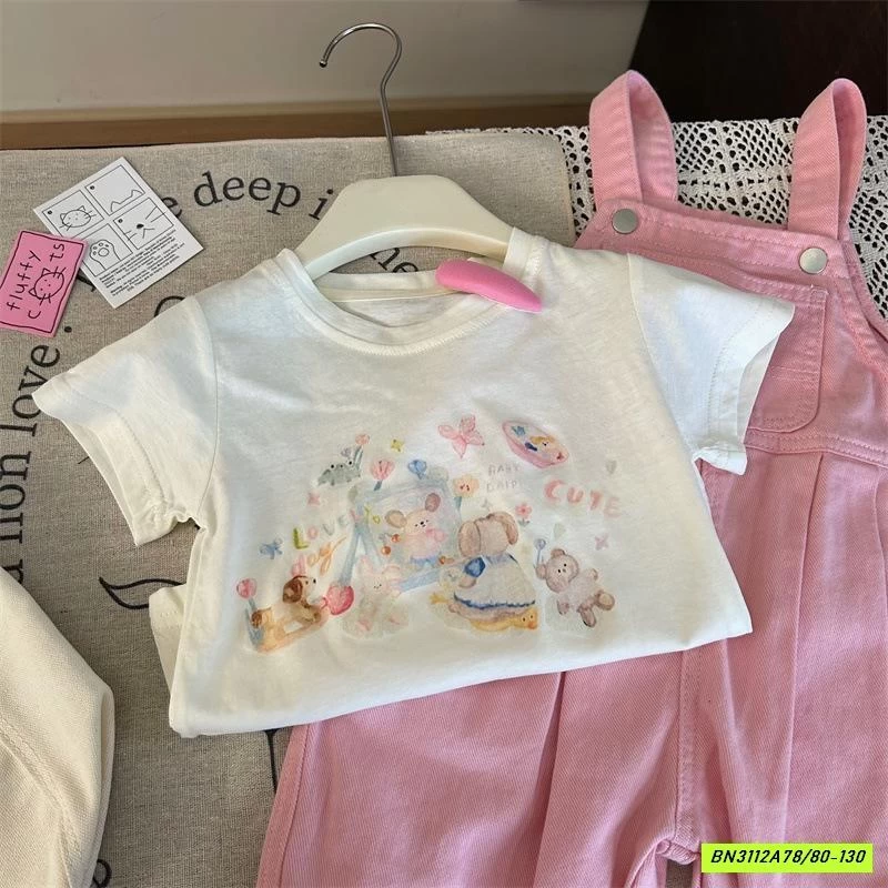 SÉT YẾM HỒNG MIX ÁO THUN