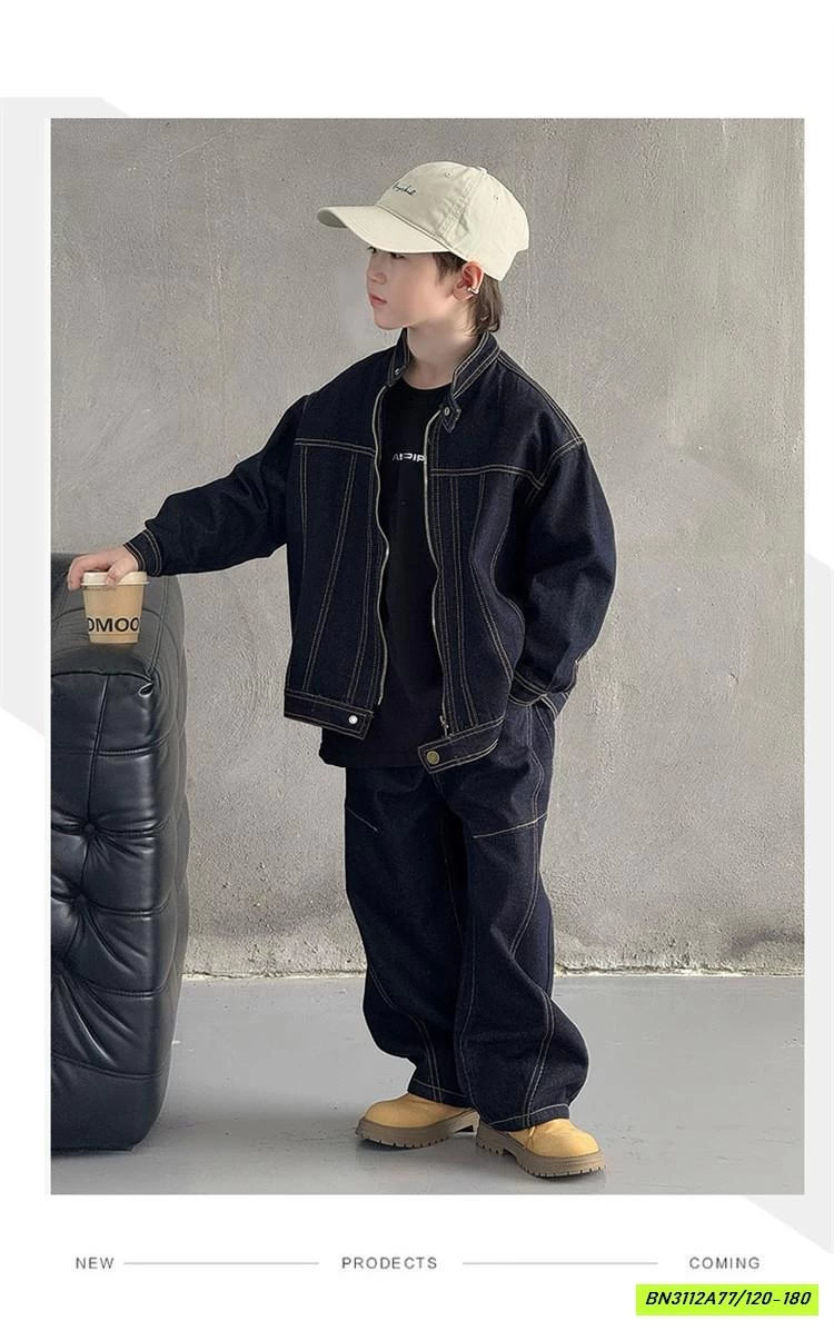 SÉT JEANS ÁO KHAOSC CỔ TRỤ SZ ĐẠI