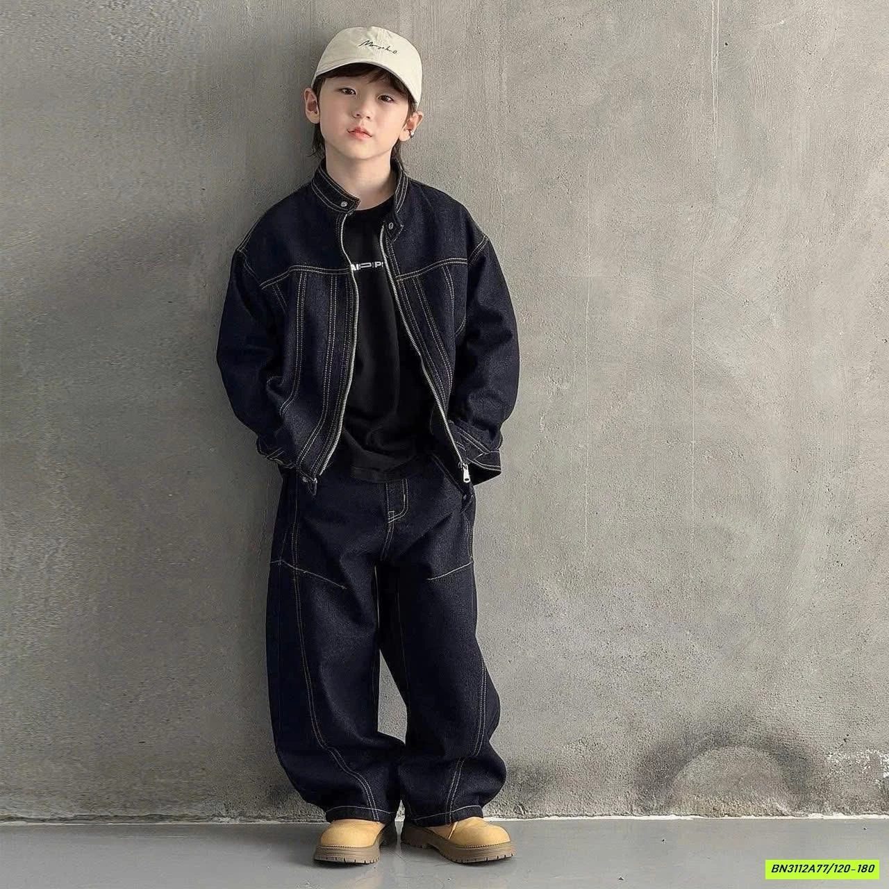 SÉT JEANS ÁO KHAOSC CỔ TRỤ SZ ĐẠI