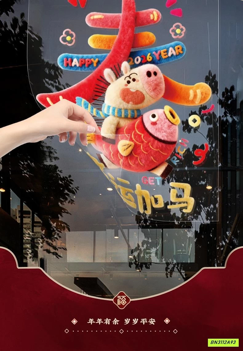 HÌNH DÁN CỬA 3D NGỰA MÃ ĐÁO THÀNH CÔNG