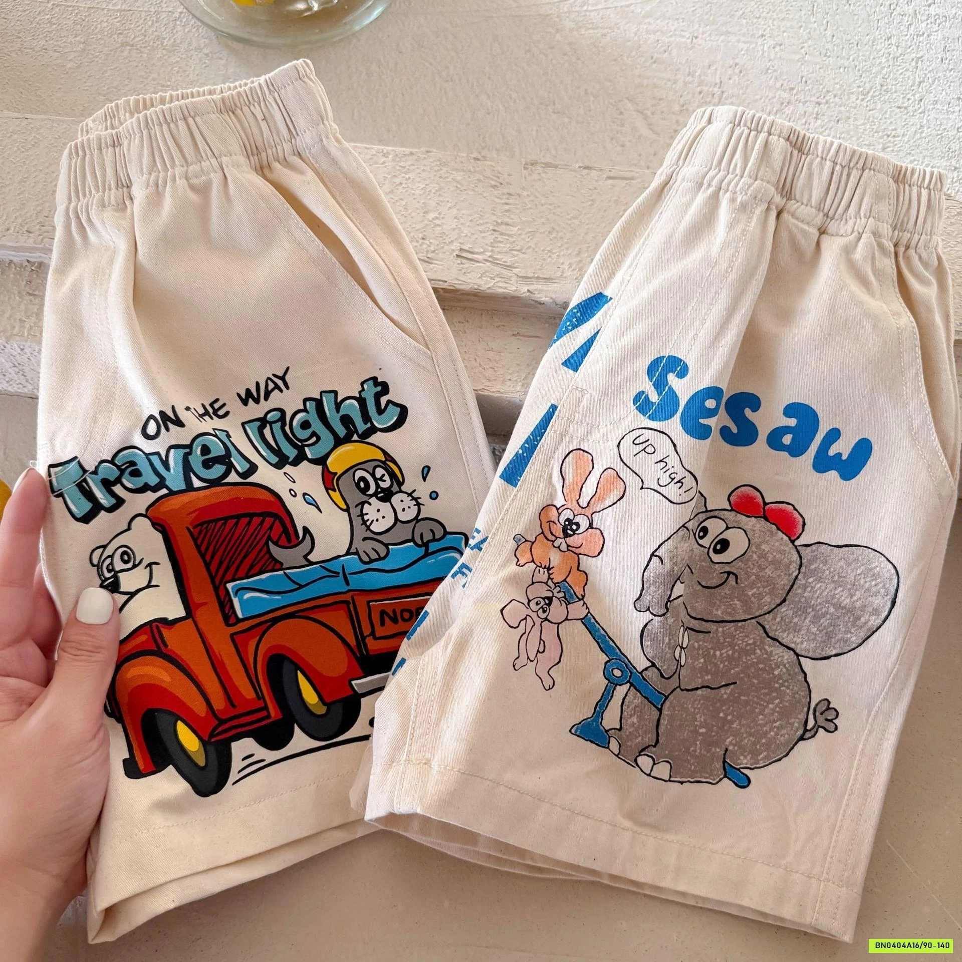 SHORT THÔ IN HÌNH KUTE MMGGBABY