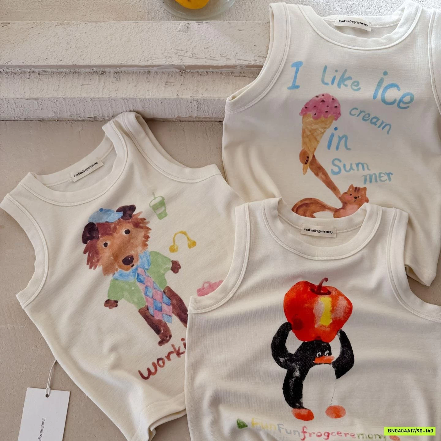 ÁO 3 LỖ THÚ CƯNG MMGGBABY