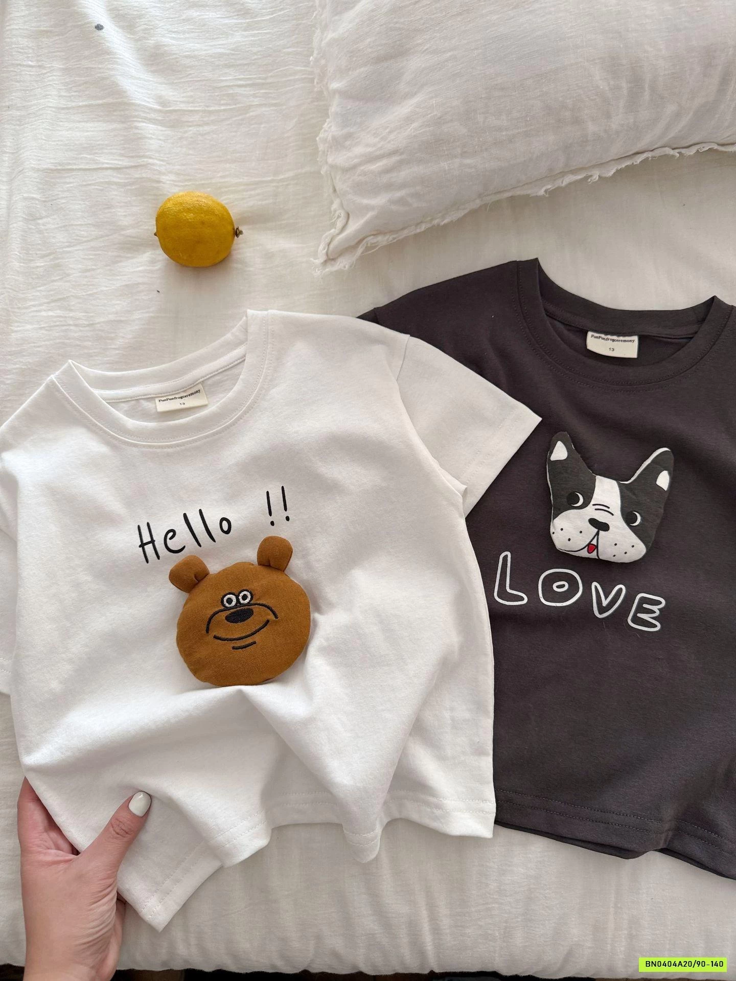 ÁO THUN GẮN THÚ CƯNG MMGGBABY