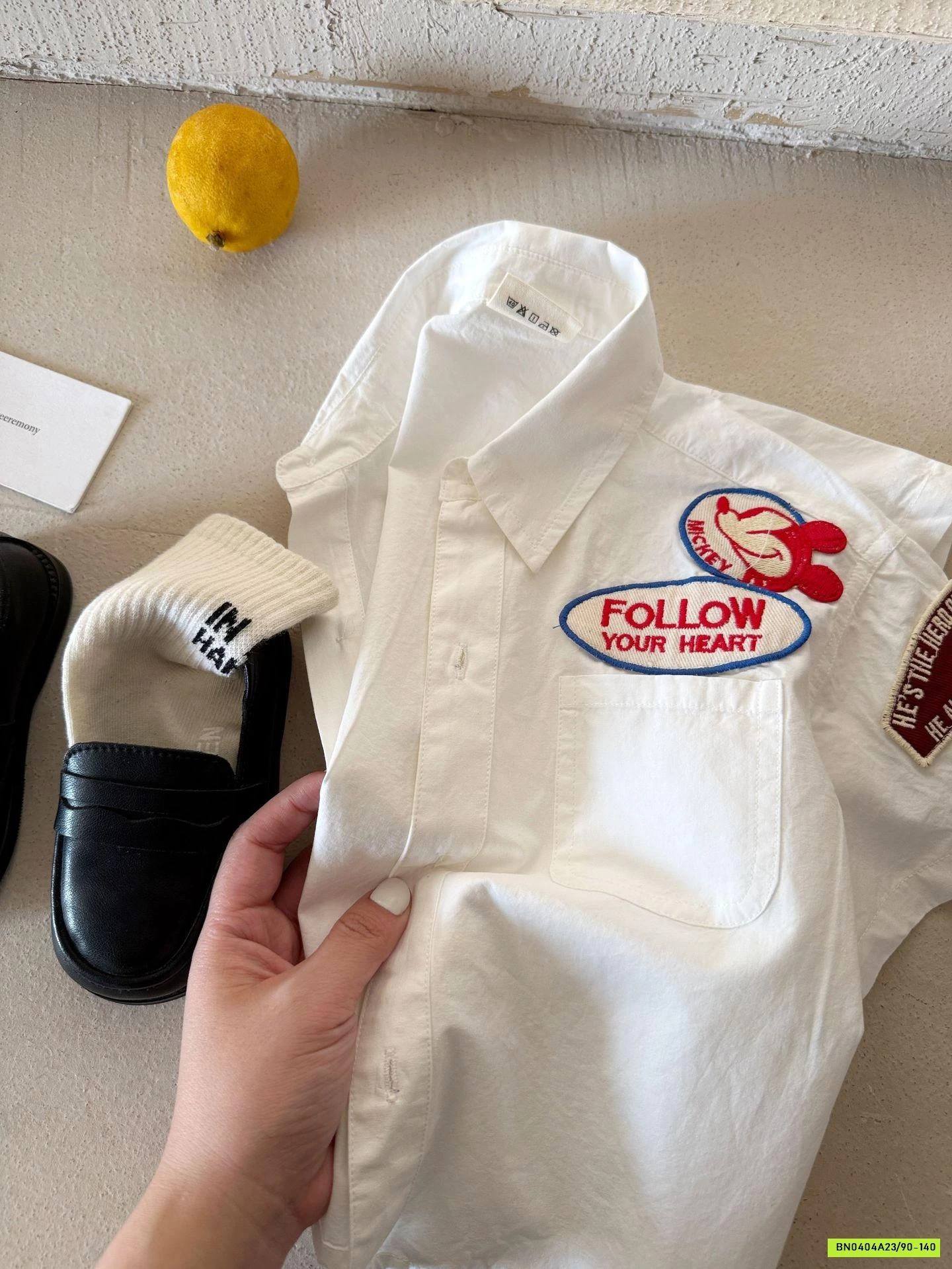 SƠ MI THÊU MICKEY MMGGBABY