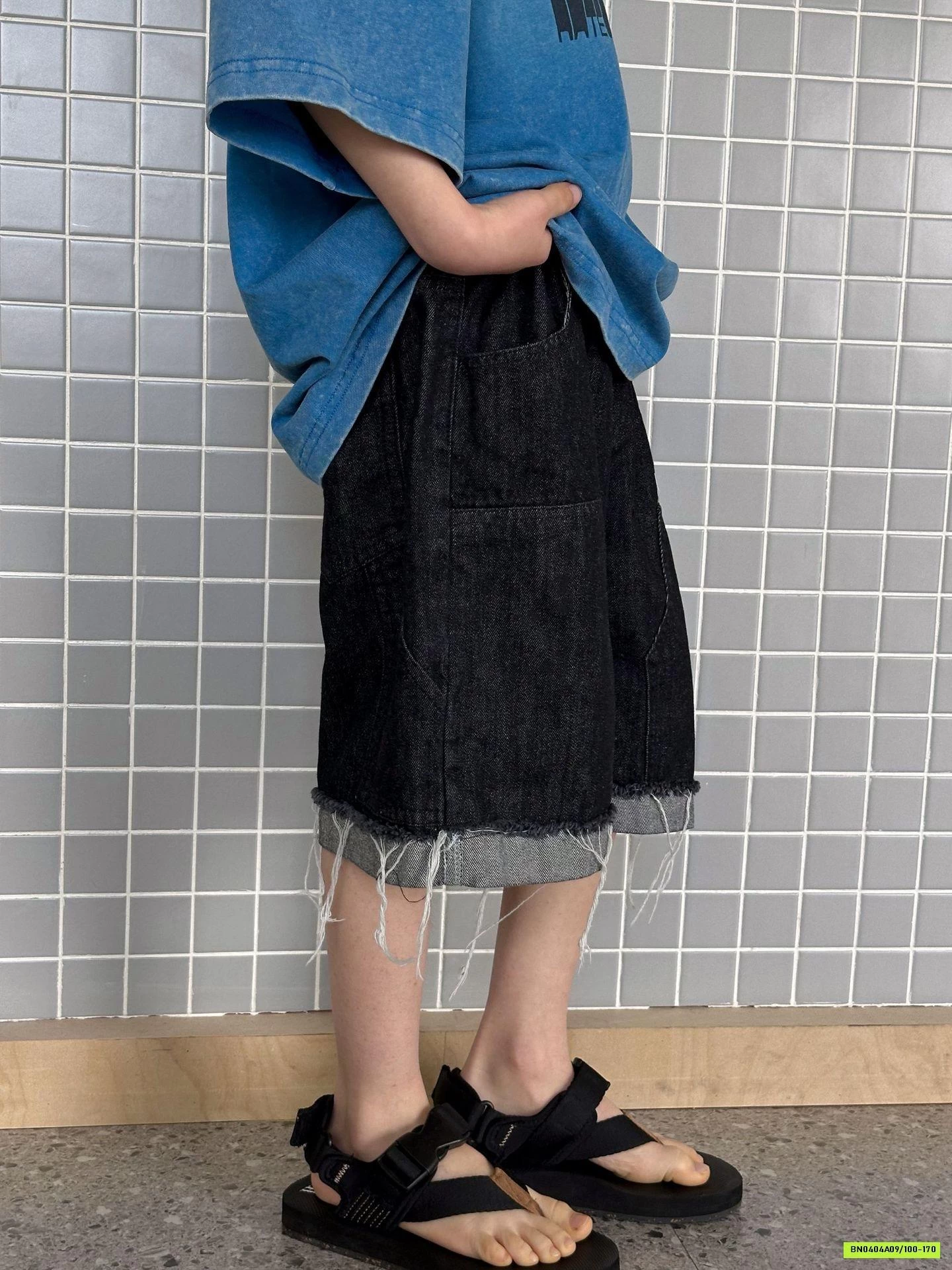 SHORT JEANS GẤP GẤU HANYA