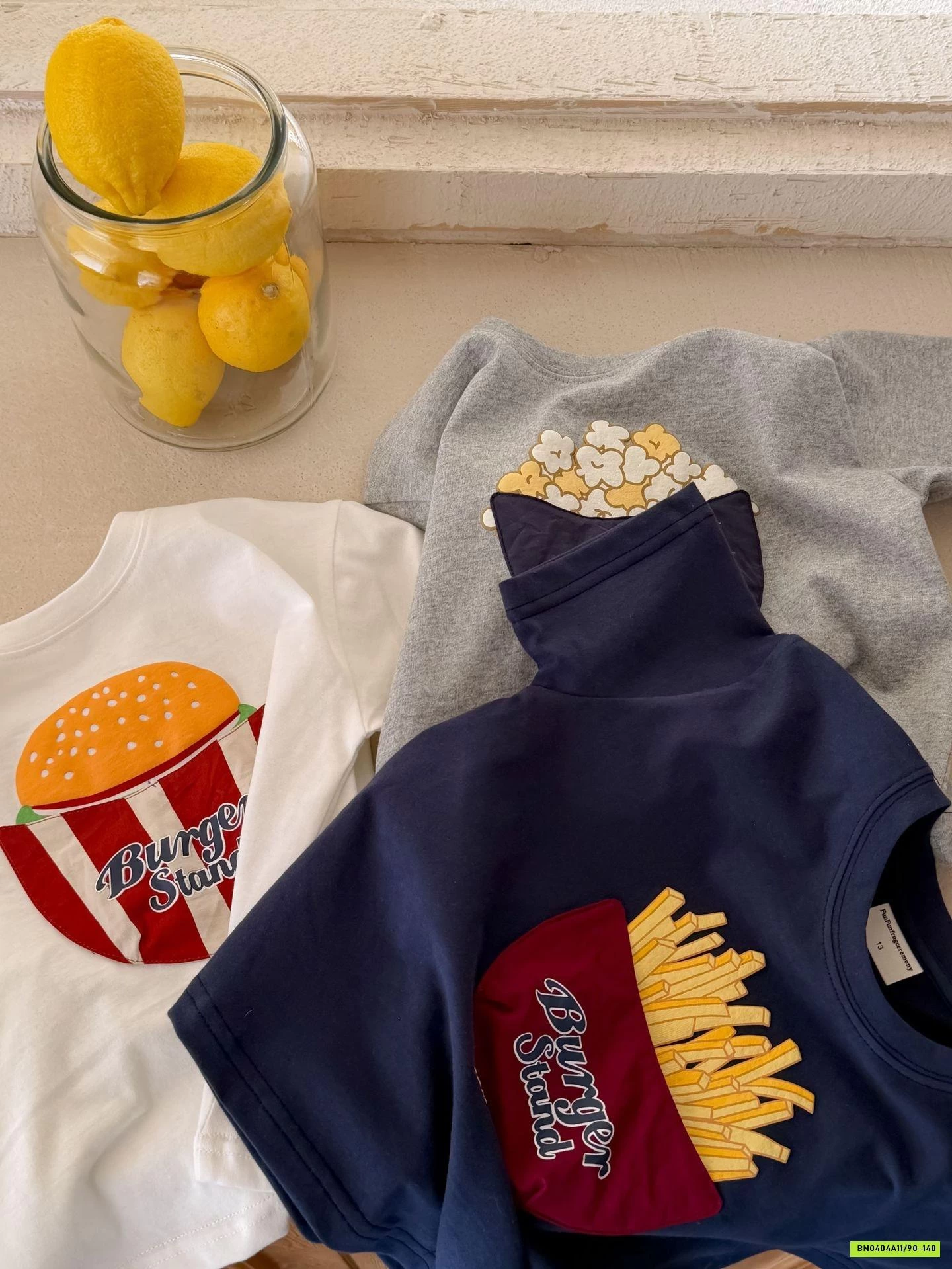 ÁO THUN ĐỒ ĂN NHANH MMGGBABY