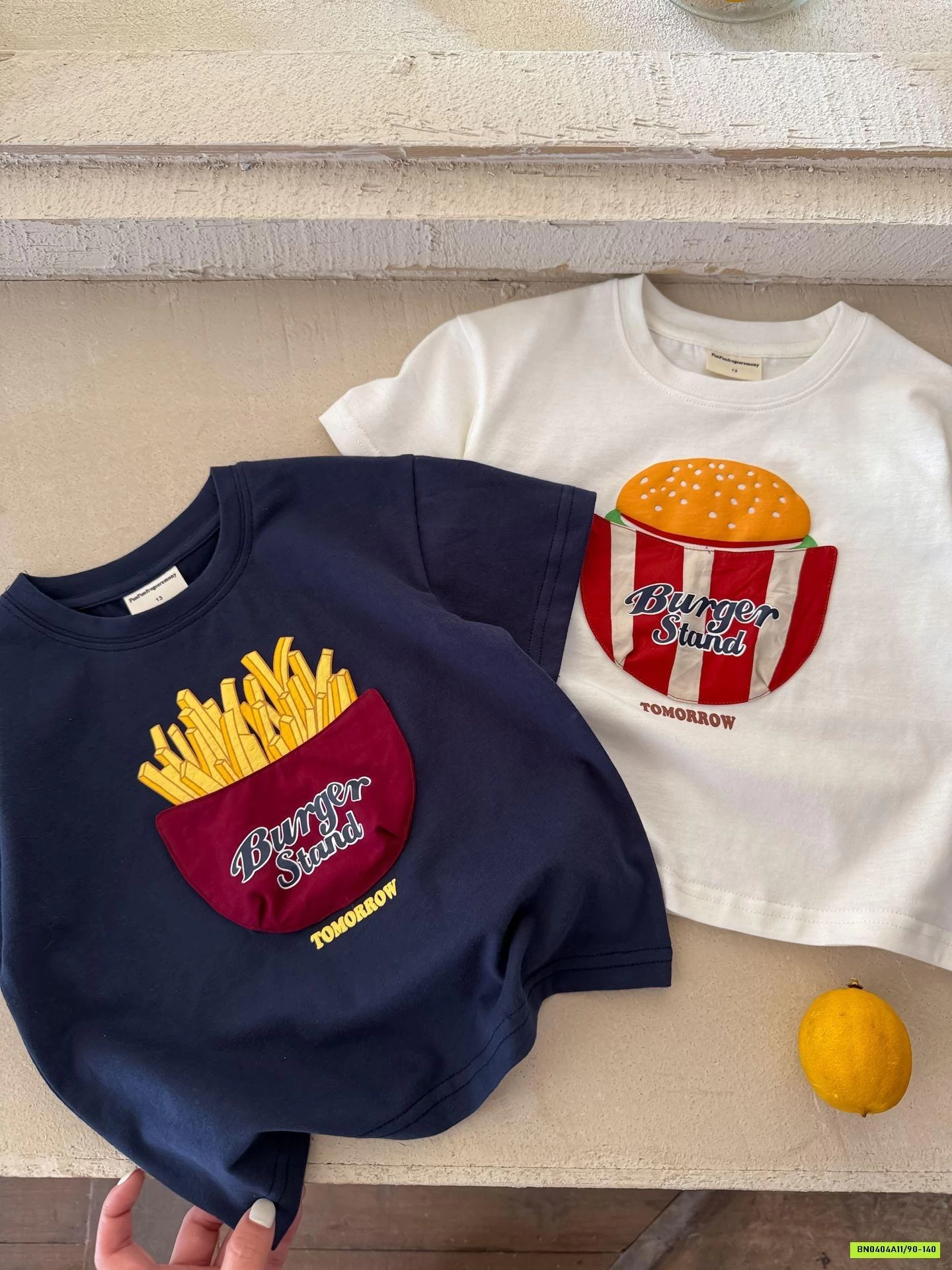 ÁO THUN ĐỒ ĂN NHANH MMGGBABY