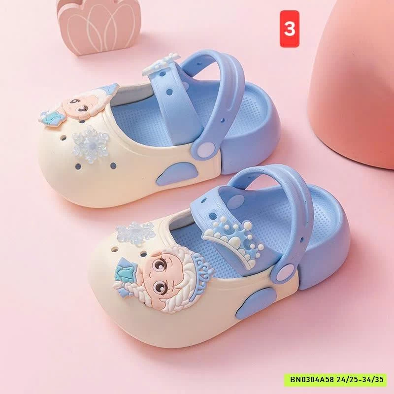 DÉP CROCS BÉ GÁI HOẠT HÌNH