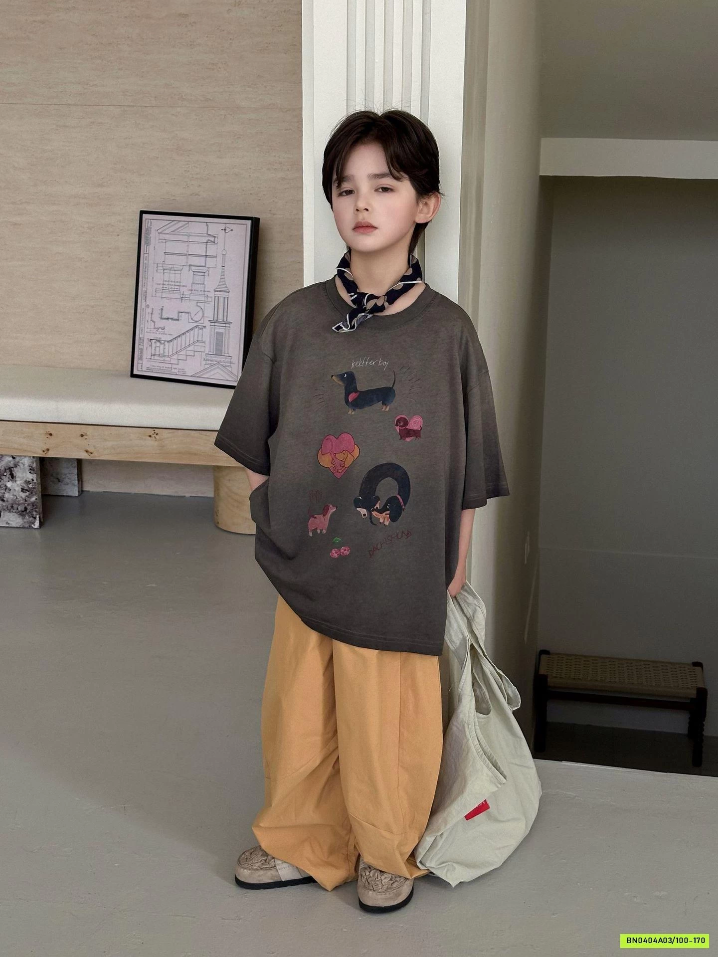 QUẦN THÔ MỀM ỐNG RỘNG HANYA