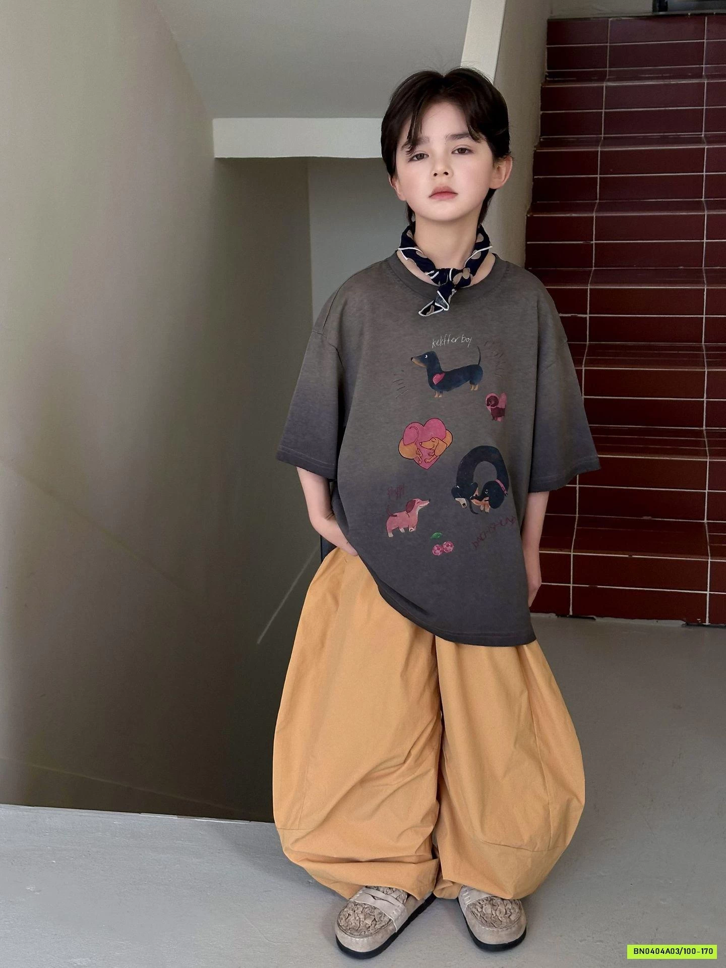 QUẦN THÔ MỀM ỐNG RỘNG HANYA