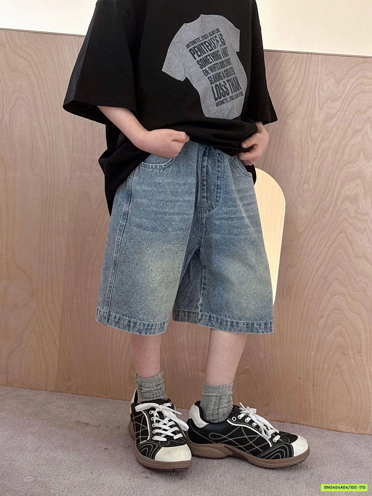 SHORT JEANS ĐÍNH ĐÁ HANYA