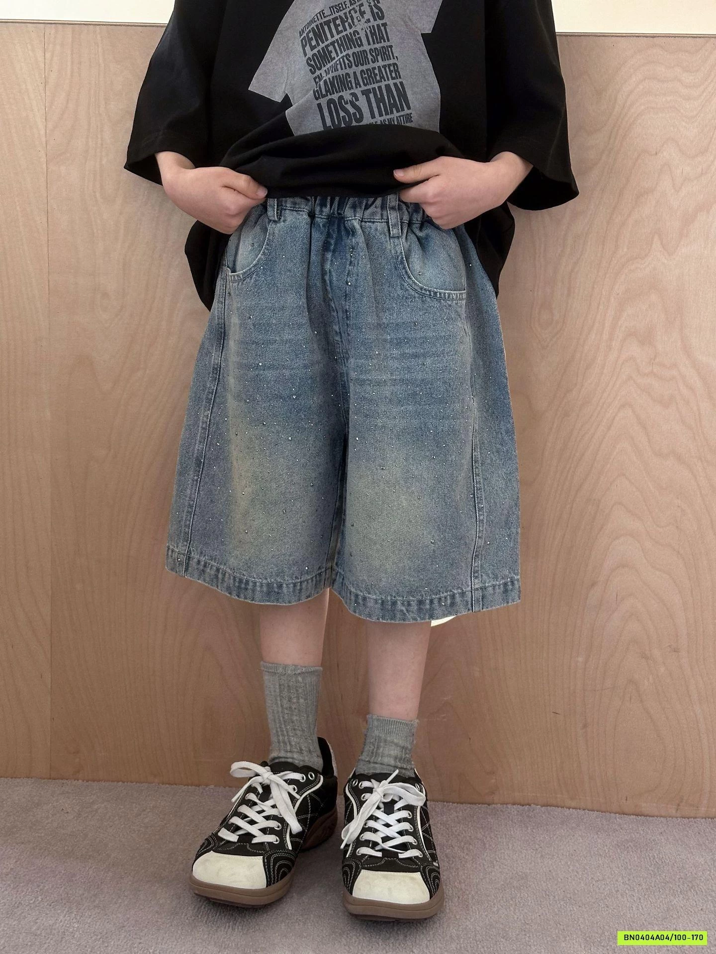 SHORT JEANS ĐÍNH ĐÁ HANYA