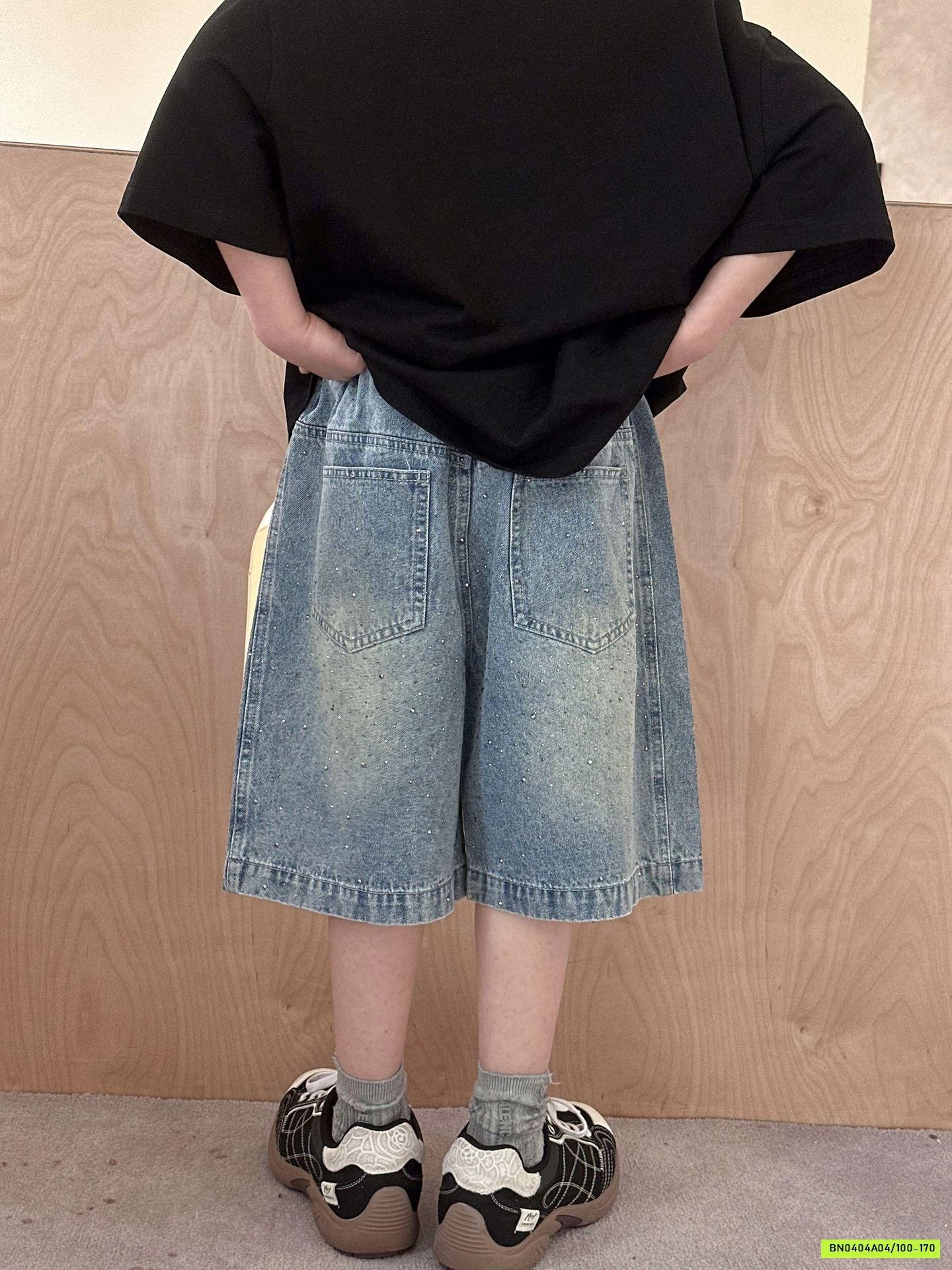 SHORT JEANS ĐÍNH ĐÁ HANYA