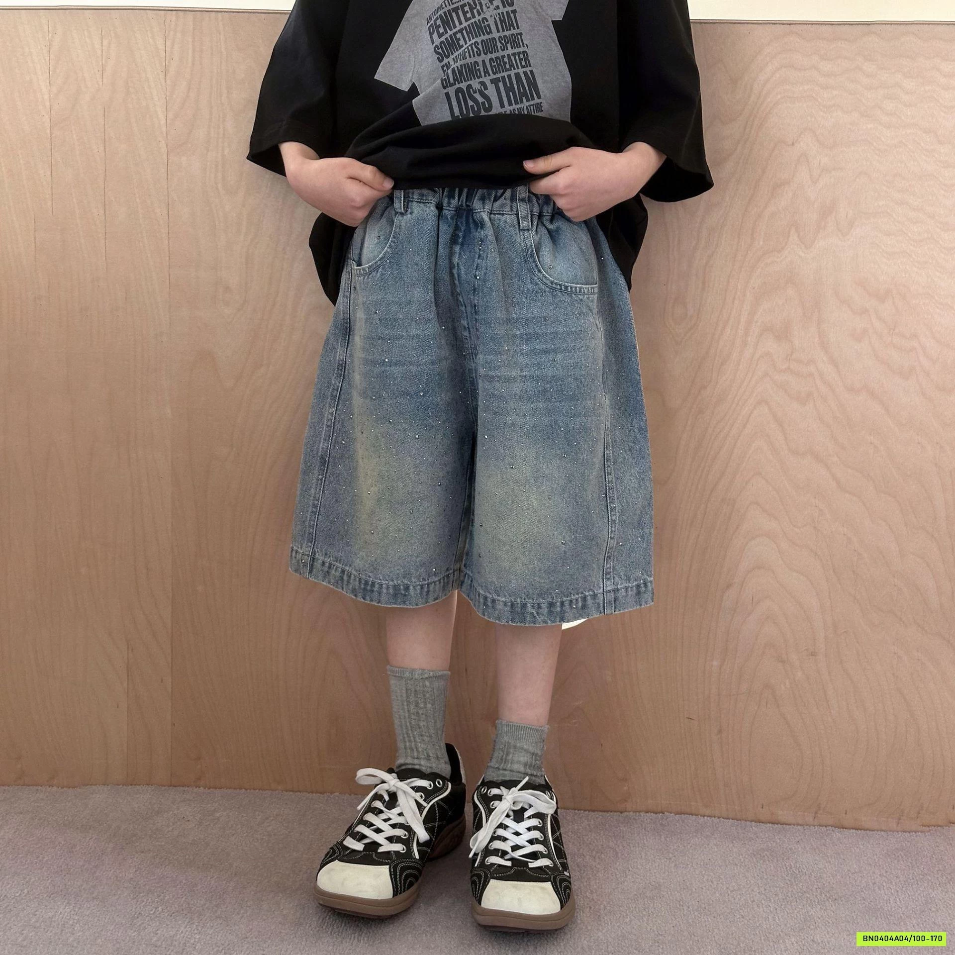 SHORT JEANS ĐÍNH ĐÁ HANYA