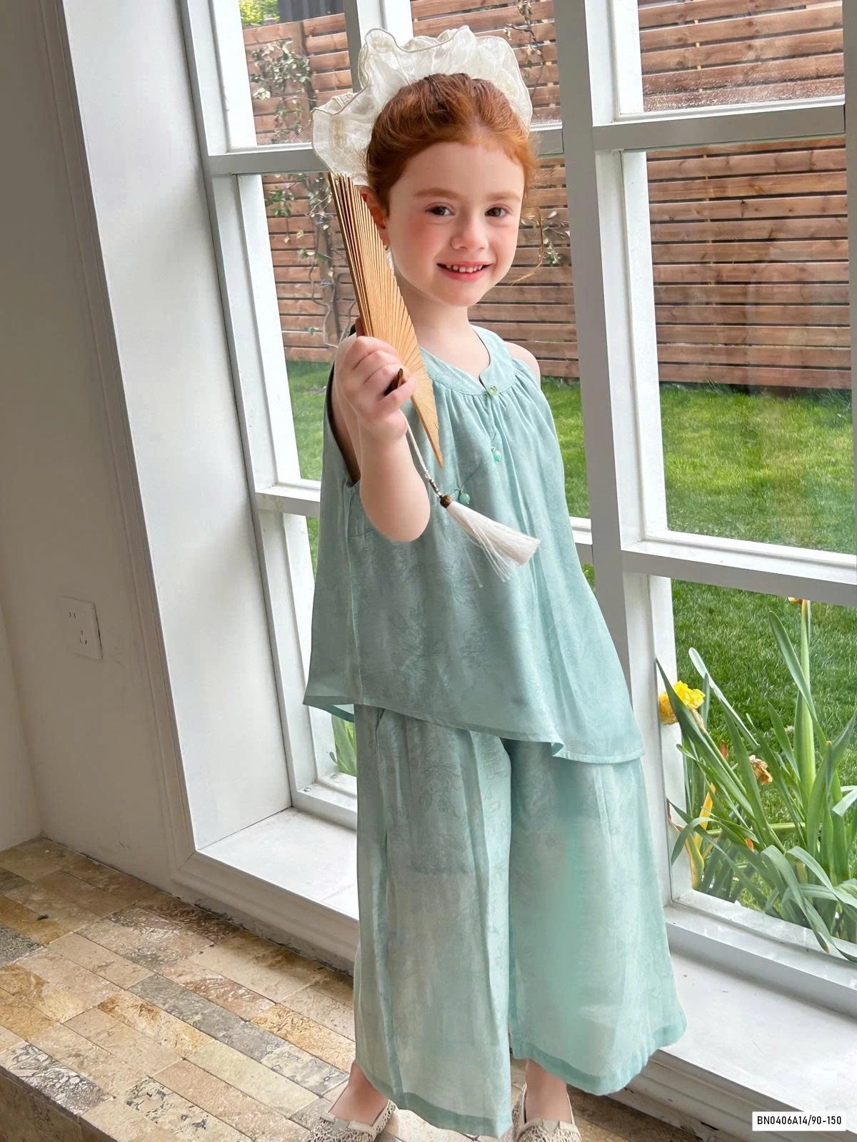 SÉT BỘ TRUNG HOA XANH VẠT LỆCH