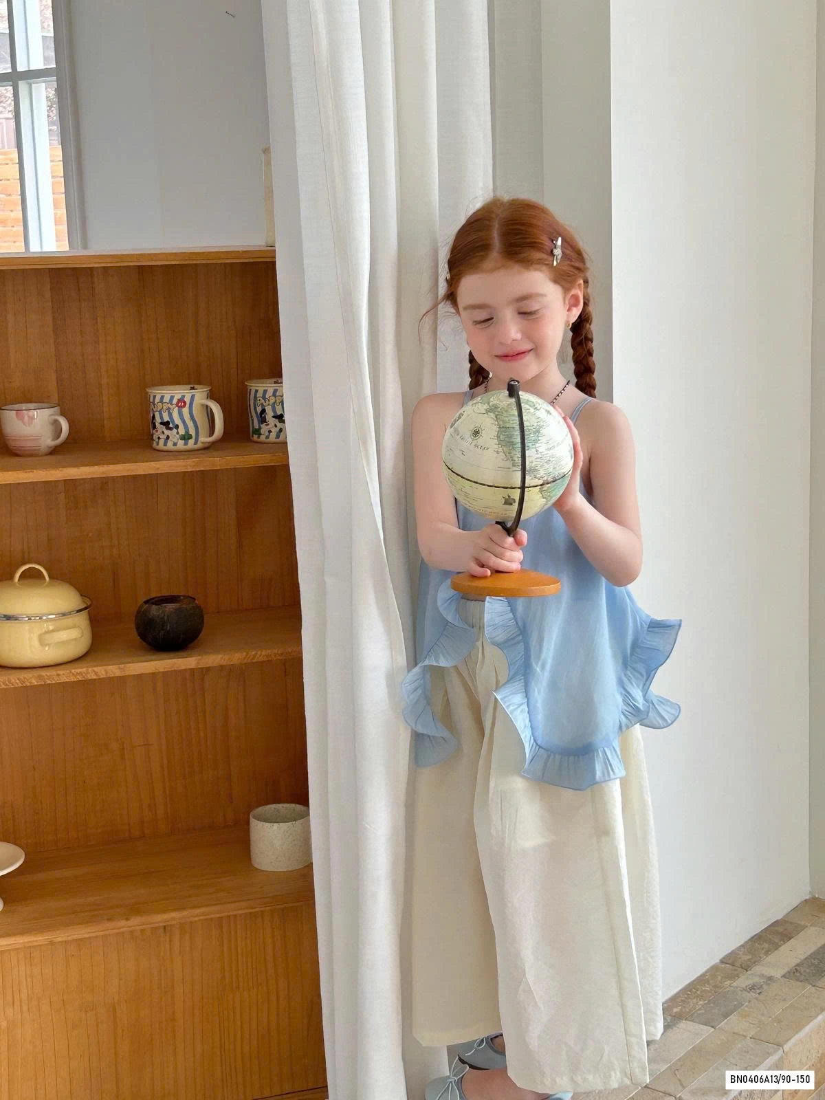 ÁO 2 DÂY BÁNH BÈO MIX QUẦN SUÔNG