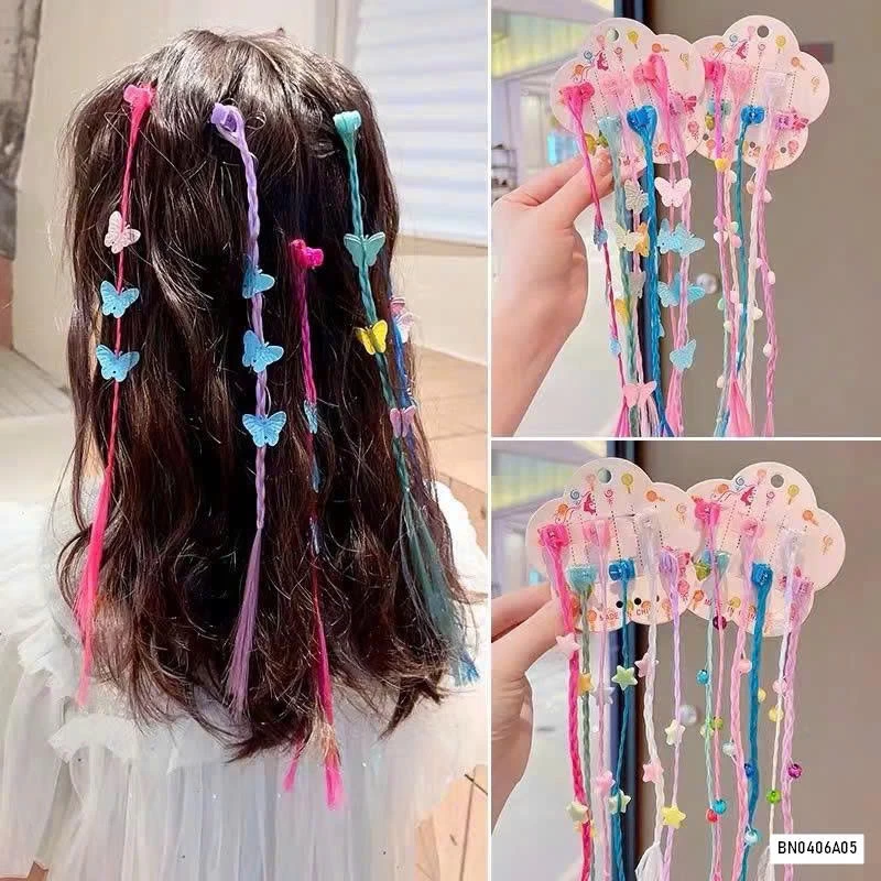 SÉT 18 KẸP TÓC GIẢ GẮN BƯỚM