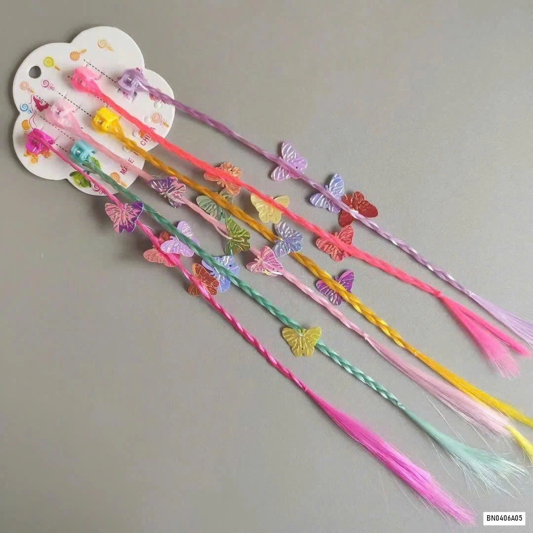 SÉT 18 KẸP TÓC GIẢ GẮN BƯỚM