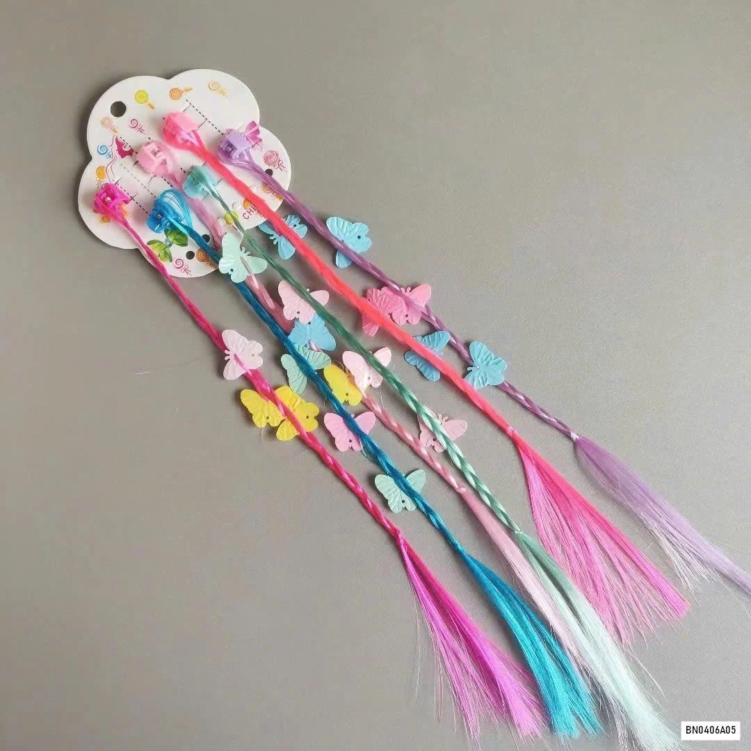 SÉT 18 KẸP TÓC GIẢ GẮN BƯỚM