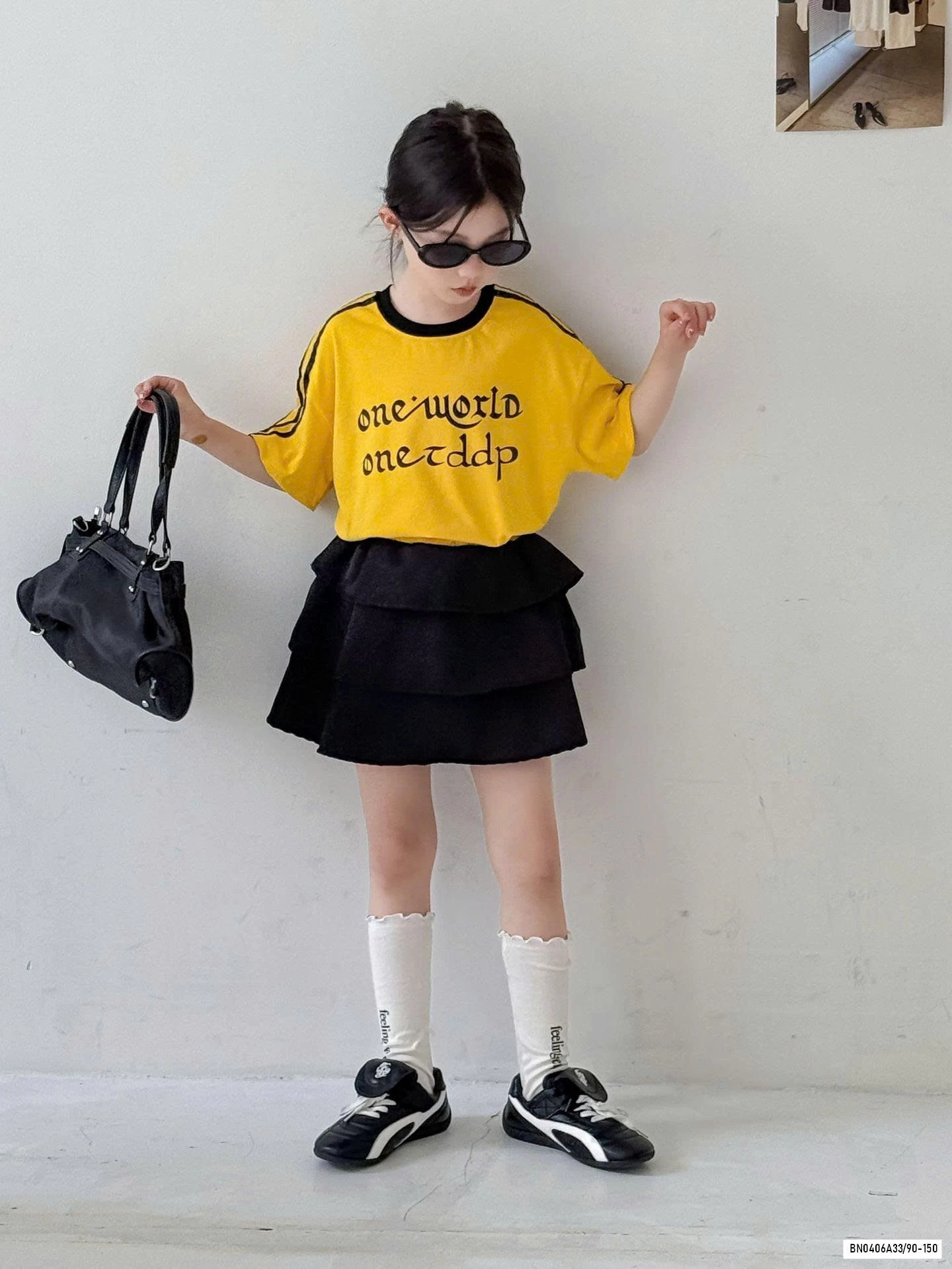 ÁO VÀNG MIX CV XẾP TẦNG