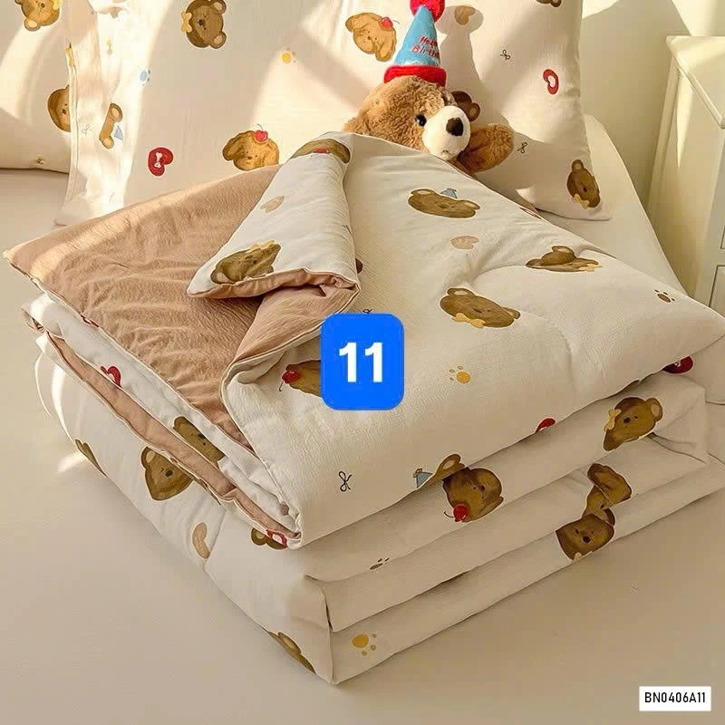 CHĂN BÔNG HÈ MỀM MÁT