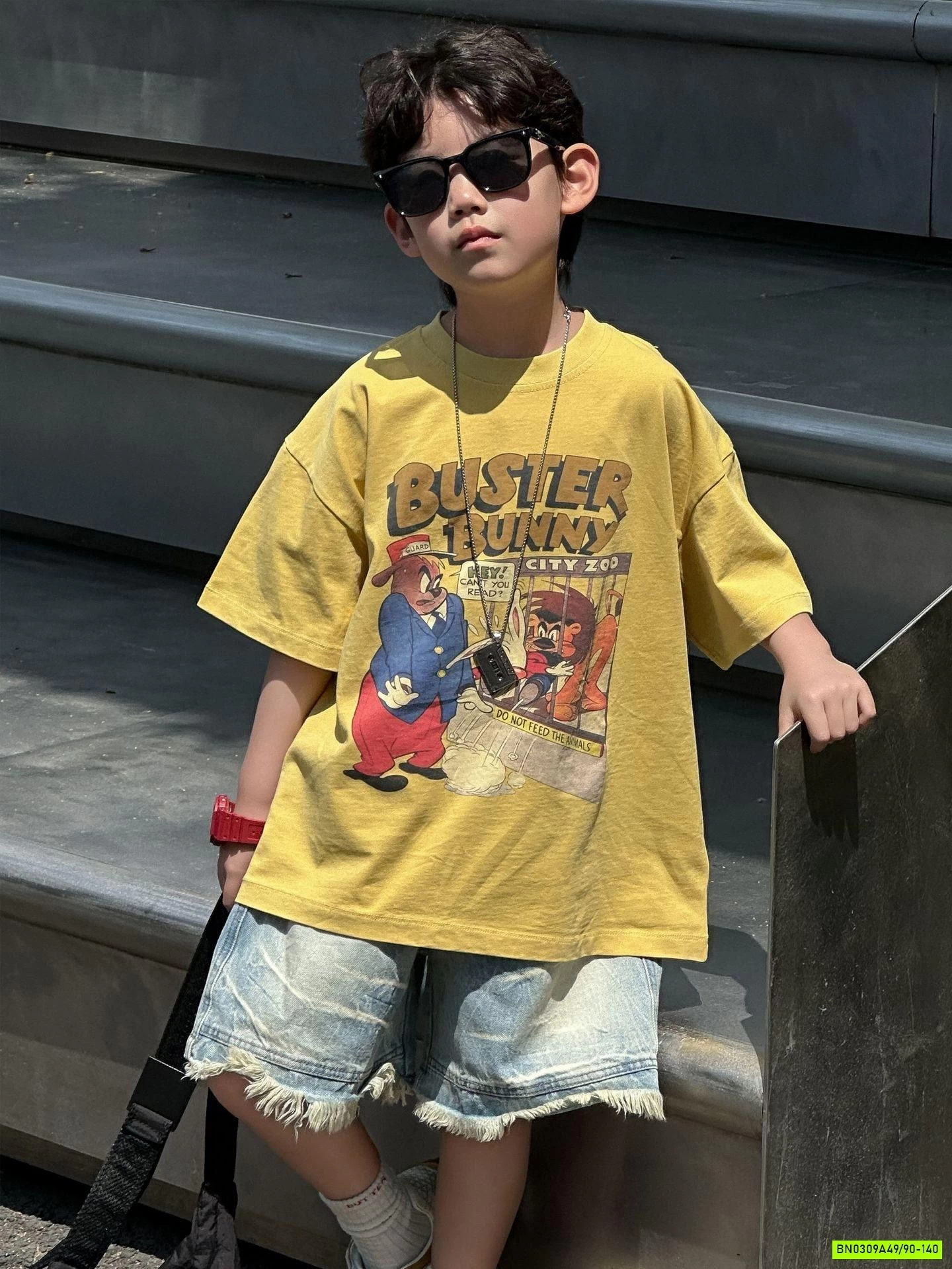 ÁO THUN VÀNG IN HÌNH